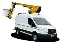 Car Hire Kempston - 3.5T Cherry Picker Access Van - Van hire Kempston