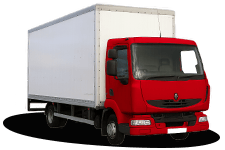 Car Hire Kempston - 7.5T Enclosed Box Truck (Tail Lift) - Truck hire Kempston
