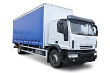 Car Hire Kempston - 18 Tonne Curtain Side Truck - Truck hire Kempston