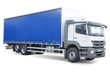 Car Hire Kempston - 26 Tonne Curtain Side Truck - Truck hire Kempston