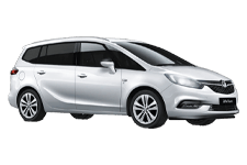 Car Hire Kempston - Vauxhall Zafira 5 + 2 - Minibus hire Kempston